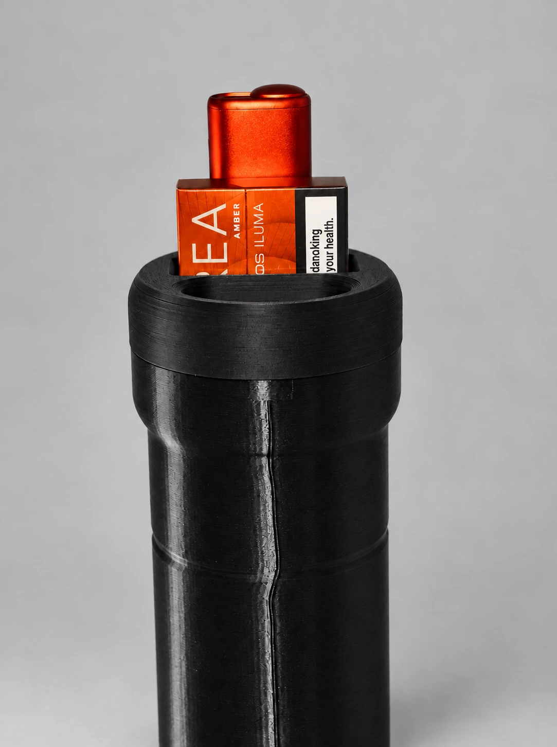 ILUMA ONE holder cylindrical lower body and upper section