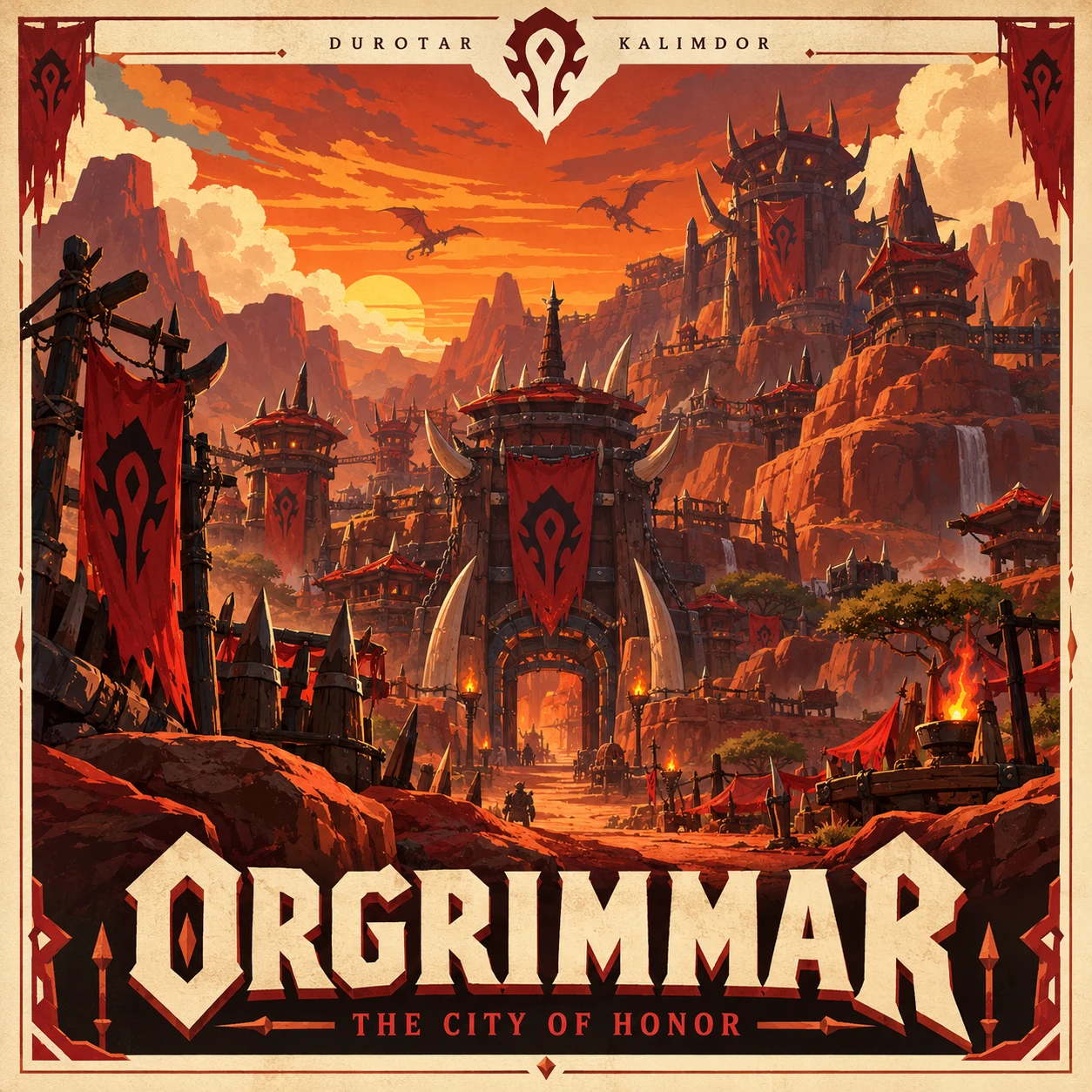 Orgrimmar collection poster